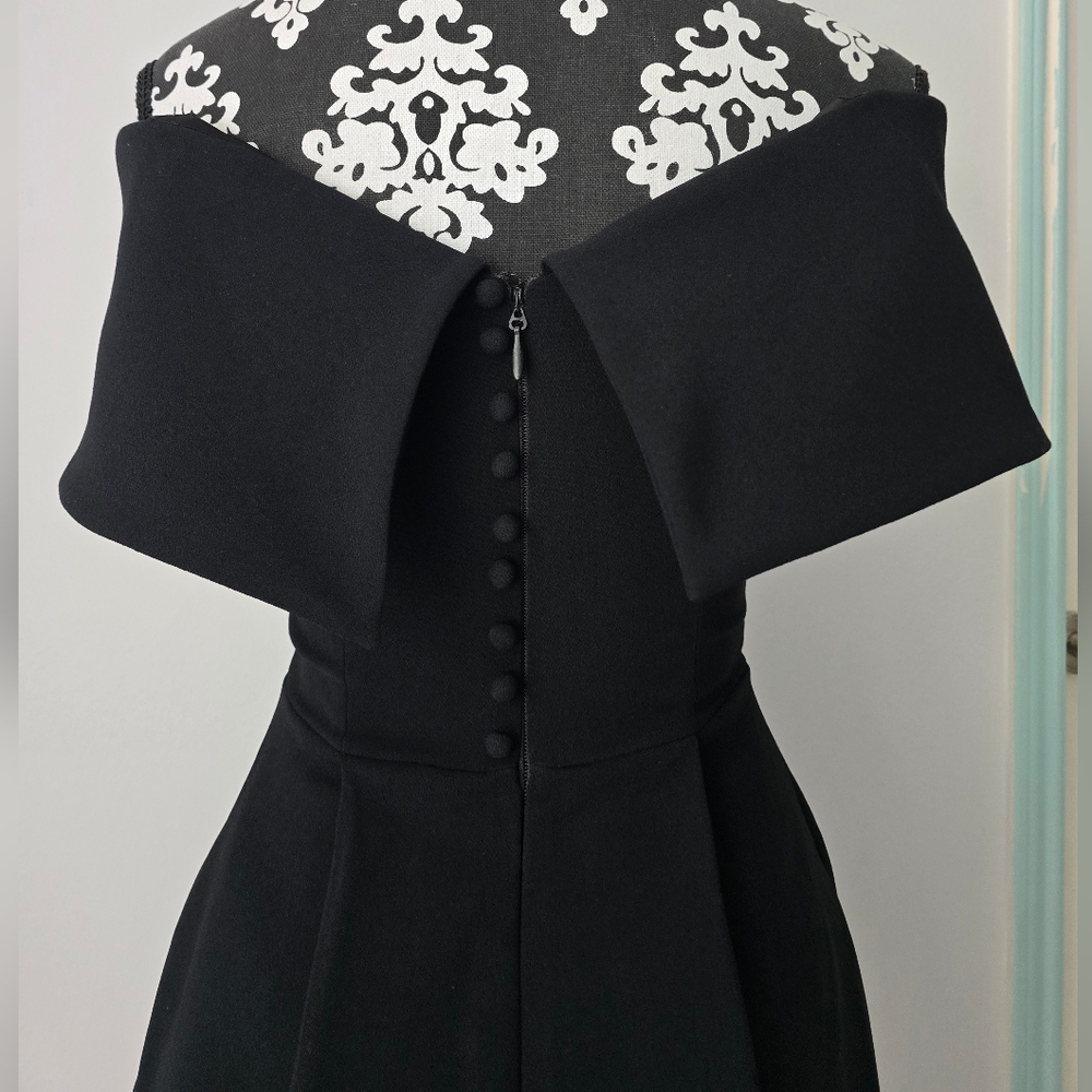 Nadine Merabi Harper Black Mini Dress Size XS - Picture 5 of 16